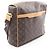 Borsa a Spalla Abbesses Monogramma Louis Vuitton Marrone - vista 2