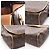 Borsa a Spalla Abbesses Monogramma Louis Vuitton Marrone - vista 9
