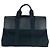Hermès Hermes Valparaiso MM schwarze Leder Tragetasche - Ansicht 2