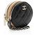 Gabrielle Clutch rotonda a triplo zip in pelle di agnello Chanel con catena Marrone Beige - vista 2