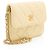 Gabrielle Mini clutch de cordero Chanel con perlas Crush Amarillo - vista 2