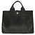Hermès Herbag Ledertasche Schwarz