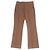 Pantaloni ricamati con logo Dior×Cactus Jack Marrone