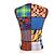 Issey Miyake PLEATS PLEASE Melhor camiseta sem mangas com estampa total Multicor - vista 3