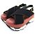 Sandali platform in pelle con cinturini incrociati Marni Nero Rosa