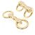 Gemelli in oro giallo 18K Cartier - vista 3