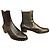 Stivaletti Salvatore Ferragamo Target in pelle nera Nero - vista 2