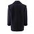 Peacoat Saint Laurent Azul Marino Lana Herringbone - vista 3