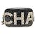 Camera Clutch de Câmera com Logo Chanel em Lona Impressa Preto - vista 2