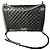Borsa Chanel Boy in pelle di vitello nera 30 cm Nero