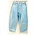 Ganni Jeans Stary Azul Metálico Algodón Plata Azul claro - vista 4