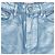 Ganni Jeans Stary Azul Metálico Algodón Plata Azul claro - vista 6