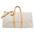 Louis Vuitton Keepall Bandoulière 55cm Damier Azur Blu