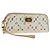 LOUIS VUITTON Monogram Multicolor Kate Pouch Weiß Bron M55212 LV Auth 159471V Bronze