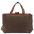 Céline Borsa a mano in tela Macadam CELINE in pelle PVC marrone e oro Auth 160884 D'oro - vista 2