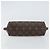 LOUIS VUITTON Pochette Cosmética Demi Ronde Monogram M47520 LV Auth 157375 Monogramma - view 6