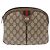 Borsa Sherry Line GG Supreme Web di GUCCI in PVC beige e oro 904 02 047 Auth ep12468 D'oro - vista 2