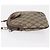 Borsa Sherry Line GG Supreme Web di GUCCI in PVC beige e oro 904 02 047 Auth ep12468 D'oro - vista 5
