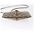 Borsa Sherry Line GG Supreme Web di GUCCI in PVC beige e oro 904 02 047 Auth ep12468 D'oro - vista 9