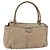 Borsa Tote Abbey in tela GG di GUCCI Outlet Beige Argento 327787 Auth ar13885