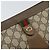 GUCCI GG Supreme Web Sherry Line Clutch Bag PVC Beige 89 01 033 Auth 148586 - vista 12