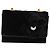 CHANEL Borsa a Spalla Matelassé Catena Camelia Velluto Nero Oro CC Auth 158865V D'oro - vista 2