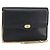 Borsa a spalla con catena Christian Dior in pelle nera e oro Auth 160675 Nero D'oro