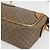 Gucci Borsa a Spalla Micro GG Supreme PVC Beige Oro Auth 160560 D'oro - vista 10