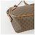 Gucci Borsa a Spalla Micro GG Supreme PVC Beige Oro Auth 160560 D'oro - vista 11