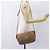Gucci Borsa a Spalla Micro GG Supreme PVC Beige Oro Auth 160560 D'oro - vista 21