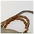 Borsa a mano in pelle Gucci Bamboo 2 in 1 Beige Oro 323660 Auth ka1163 D'oro - vista 10