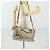 Borsa a mano in pelle Gucci Bamboo 2 in 1 Beige Oro 323660 Auth ka1163 D'oro - vista 24
