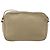 Saint Laurent Bolso de Hombro de Cuero Beige Plata Auth ka1059 - vista 3