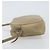 Saint Laurent Bolso de Hombro de Cuero Beige Plata Auth ka1059 - vista 5