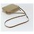 Saint Laurent Bolso de Hombro de Cuero Beige Plata Auth ka1059 - vista 7