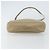 Saint Laurent Bolso de Hombro de Cuero Beige Plata Auth ka1059 - vista 9
