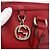 Borsa a mano in pelle Gucci 2way rossa e oro 449659 Auth ep12480 Rosso D'oro - vista 16