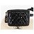 CHANEL Gürteltasche Matelassé Lackleder Schwarz Gold CC Auth 158866SAV - Ansicht 24