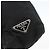 PRADA Borsa a mano in nylon nero argento Auth ar13894 - vista 18