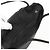 PRADA Borsa a mano in nylon nero argento Auth ar13894 - vista 6