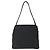 Bolso Tote Prada de Nailon Negro Plata Auth 158382 - vista 2