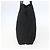 Bolso Tote Prada de Nailon Negro Plata Auth 158382 - vista 4