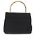 PRADA Borsa a mano in nylon nero dorato Auth 158131 D'oro - vista 2