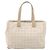 CHANEL Nuova Borsa Tote da Viaggio Nylon Beige Oro CC Auth 158686 D'oro - vista 2