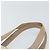 CHANEL Nuova Borsa Tote da Viaggio Nylon Beige Oro CC Auth 158686 D'oro - vista 8