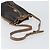 Borsa a spalla in tela a nido d'ape PVC nera e oro Christian Dior Auth gh1414 Nero D'oro - vista 7