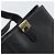 Borsa a mano in pelle nera e oro BURBERRY Auth bs31757 Nero D'oro - vista 10