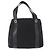 Bulgari Borsa Tote BVLGARI Logo Mania in tela nera e argento autentica 156876 - vista 2