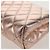 CHANEL Pochette Matelassé in Pelle di Agnello Rosa Oro CC Auth 157936M D'oro - vista 11
