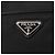 Borsa a Spalla PRADA Nylon Nero Argento Autentica am9977 - vista 18